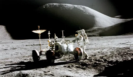Outer space heritage site protection
